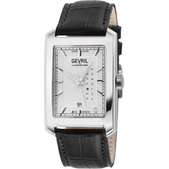 Image of ID 1 Original Gevril Manhattanhenge Automatic Blue Dial Men's Watch 37160621