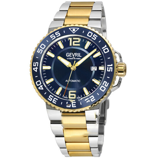 Image of ID 1 Original Gevril Riverside Automatic Blue Dial Men's Watch 46700