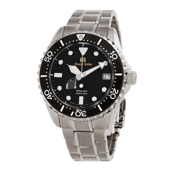 Image of ID 1 Original Grand Seiko Sport Automatic Black Dial Men's Watch SBGA463G