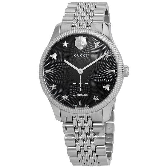 Image of ID 1 Original Gucci G-Timeless Automatic Black Dial Men's Watch YA126353