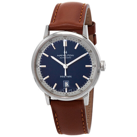 Image of ID 1 Original Hamilton American Classic Automatic Blue Dial Men's Watch H38425540