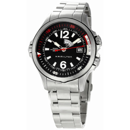 Image of ID 1 Original Hamilton Khaki Navy GMT Men's Watch H77555135