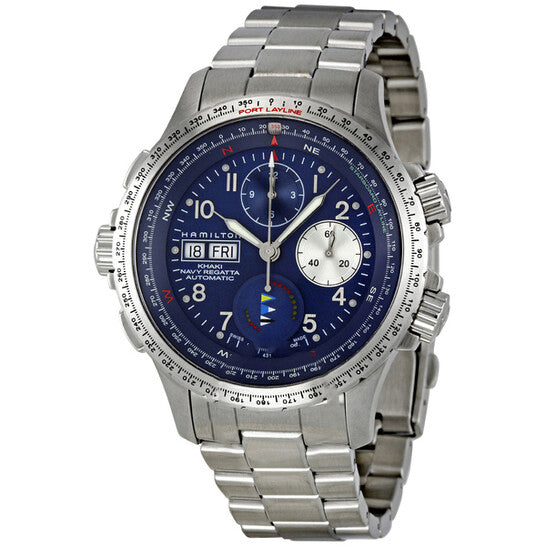 Image of ID 1 Original Hamilton Khaki Navy Regatta Men's Watch H77636143