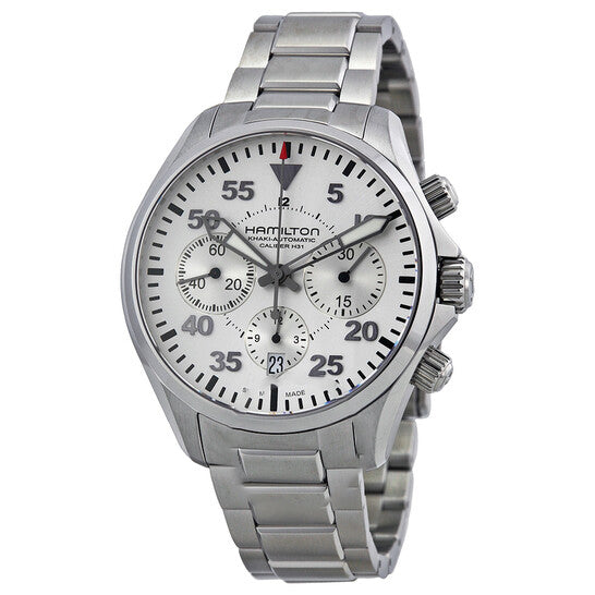 Image of ID 1 Original Hamilton Khaki Pilot Automatic Chronograph Men's Watch H64666155