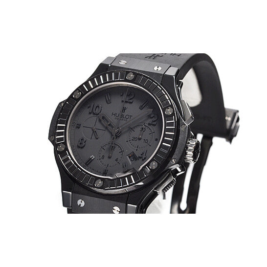 Image of ID 1 Original Hublot Big Bang All Black Carat Men's Watch 301CD134RX190