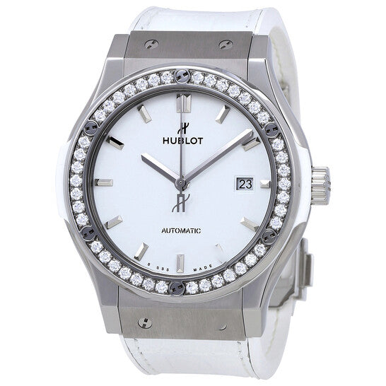 Image of ID 1 Original Hublot Classic Fusion Automatic White Dial Ladies Watch 542NE2010LR1204