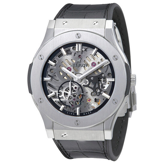 Image of ID 1 Original Hublot Classic Fusion Ultra-Thin Skeleton Men's Watch 515NX0170LR