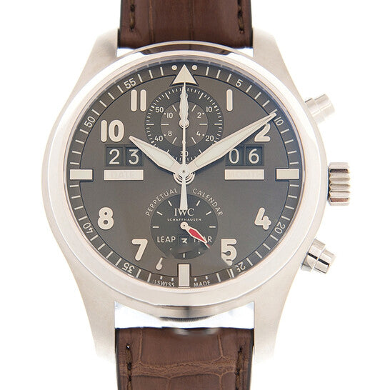 Image of ID 1 Original IWC Pilot Spitfire Perpetual Calendar Automatic Men's Watch IW379107