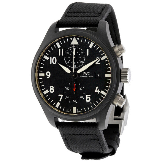 Image of ID 1 Original IWC Pilot's Top Gun Automatic Chronograph Men's Watch IW389001