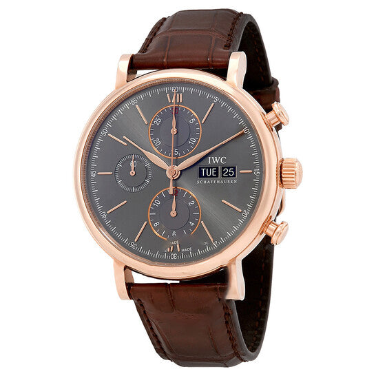 Image of ID 1 Original IWC Portofino Chronograph Ardoise Dial Men's Watch IW391021