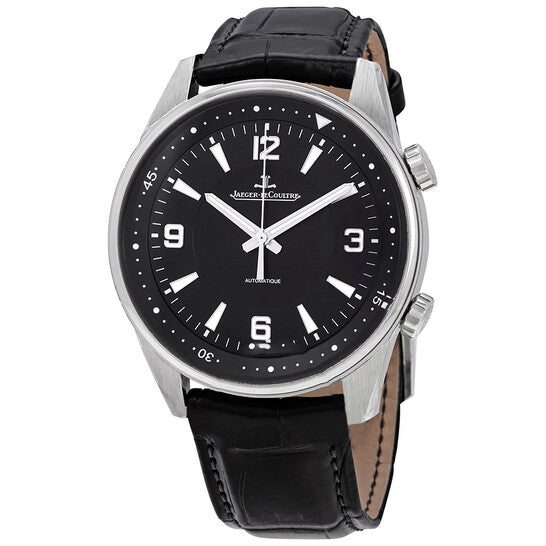 Image of ID 1 Original Jaeger LeCoultre Polaris Automatic Black Dial Men's Watch Q9008470