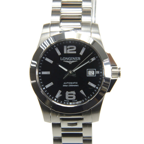 Image of ID 1 Original Longines Conquest Automatic Black Dial Ladies Watch L32764586