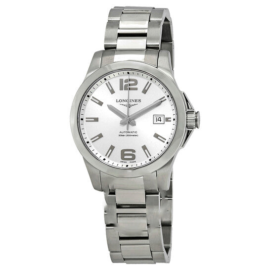 Image of ID 1 Original Longines Conquest Automatic Silver Dial Men's 39mm Watch L37764766