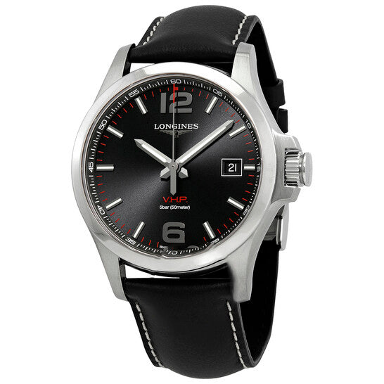 Image of ID 1 Original Longines Conquest VHP Quartz Black Dial Men's Watch L37264562