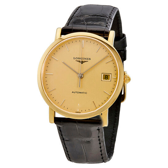 Image of ID 1 Original Longines Elegant Automatic Gold Dial Ladies Watch L47786320