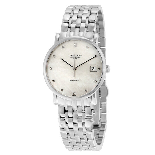 Image of ID 1 Original Longines Elegant Automatic Mother of Pearl Ladies Watch L48094876