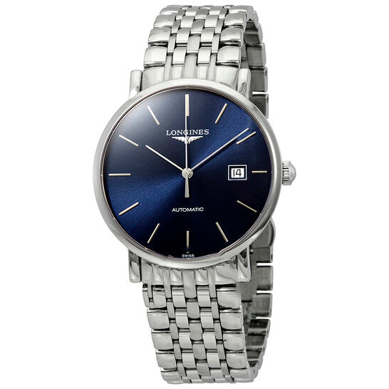 Image of ID 1 Original Longines Elegant Blue Dial Automatic Men's Watch L49104926