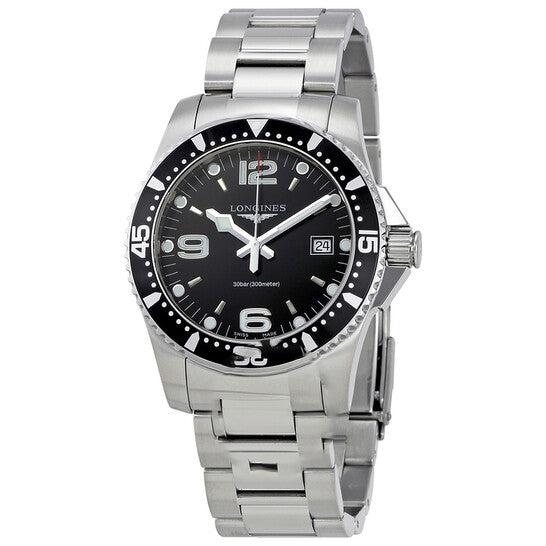 Image of ID 1 Original Longines HydroConquest Black Dial Men's 41mm Watch L37404566