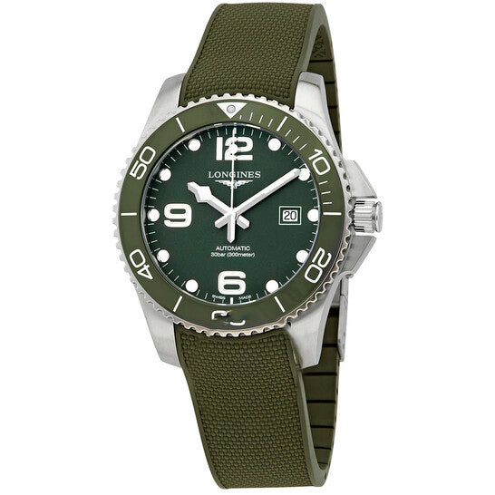 Image of ID 1 Original Longines Hydroconquest Automatic Green Dial Men's Watch L37824069