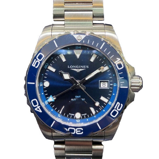 Image of ID 1 Original Longines Hydroconquest GMT Automatic Blue Dial Men's Watch L37904966