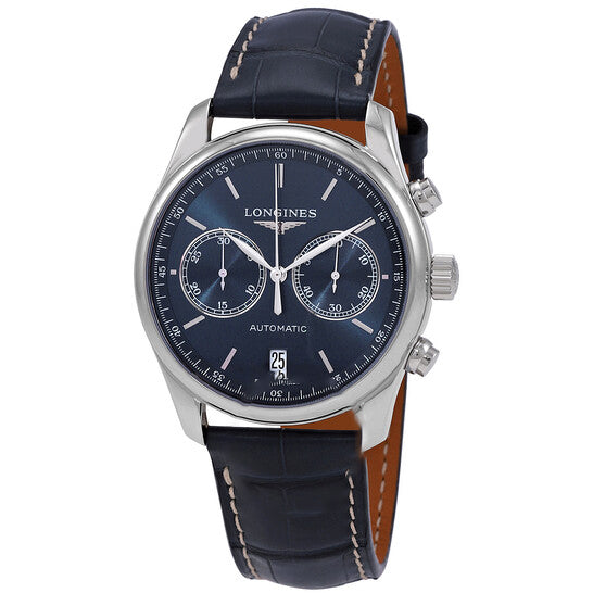 Image of ID 1 Original Longines Master Chronograph Automatic Blue Dial Men's Watch L26294920