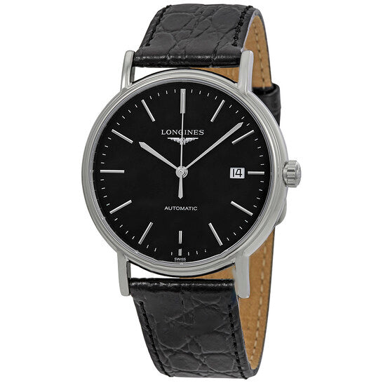 Image of ID 1 Original Longines Presence Automatic Black Dial Men's Watch L49214522