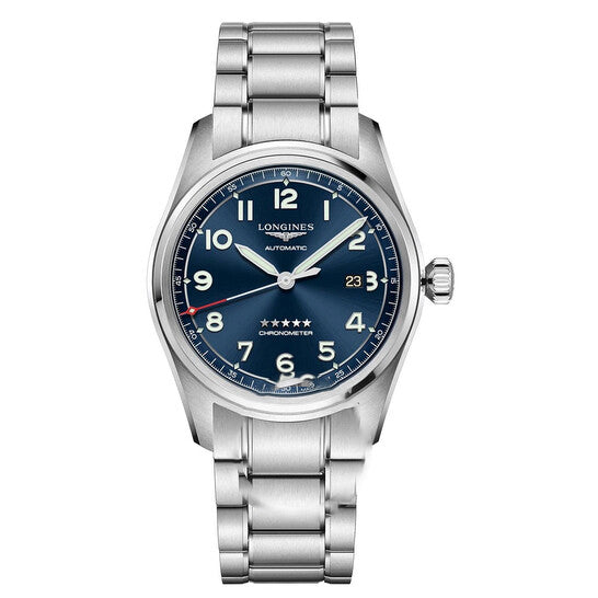 Image of ID 1 Original Longines Spirit Automatic Chronometer Blue Dial Men's Watch L38114936