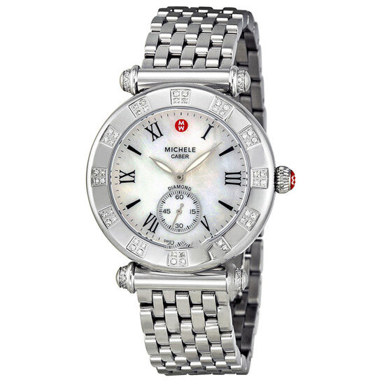 Image of ID 1 Original Michele Caber Atlas Diamond Bezel Ladies Watch MWW16A000048