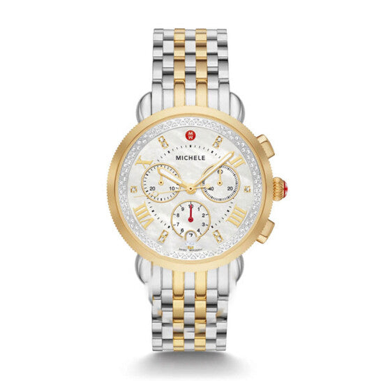 Image of ID 1 Original Michele Sports Sail Chronograph Quartz Ladies Watch MWW01C000142