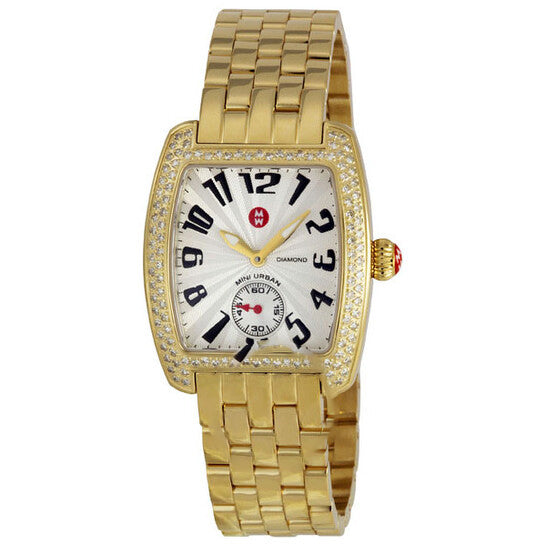 Image of ID 1 Original Michele Urban Mini Gold-tone Diamond Ladies Watch MWW02A000064