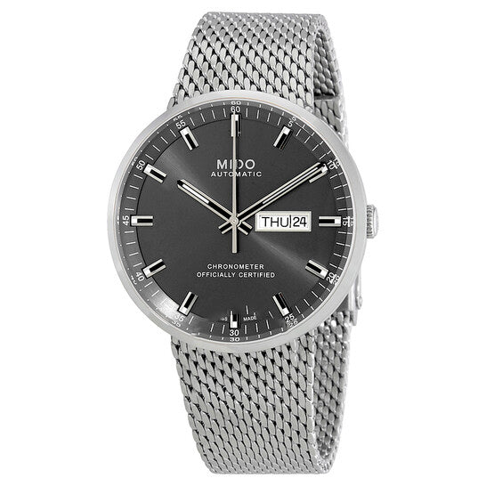 Image of ID 1 Original Mido Commander II Automatic Anthracite Dial Men's Watch M0316311106100