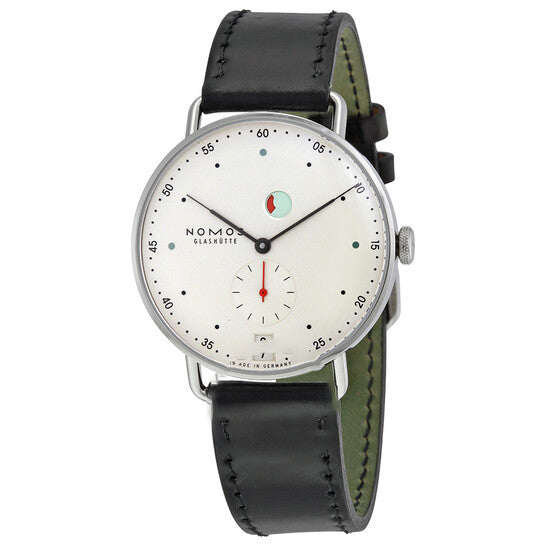 Image of ID 1 Original Nomos Metro Galvanized White Dial Men's Watch 1101