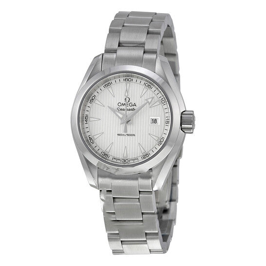 Image of ID 1 Original Omega Aqua Terra Silver Dial Ladies Watch 23110306002001