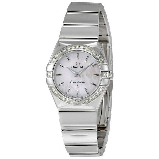 Image of ID 1 Original Omega Constellation Mother of Pearl Diamond Ladies Watch 12315246005002