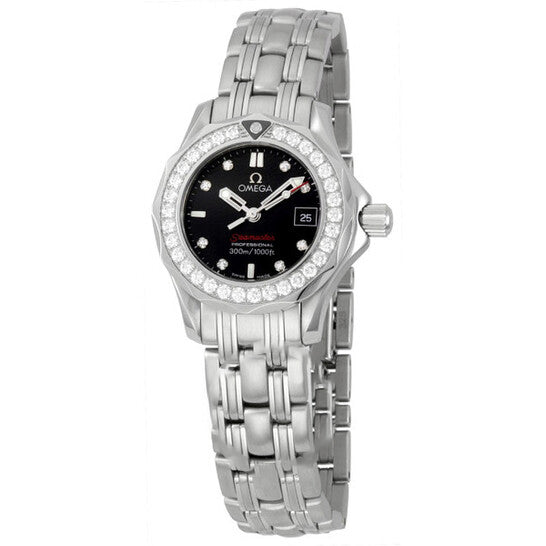 Image of ID 1 Original Omega James Bond Seamaster 300M Diamond Ladies Watch 21215286151001