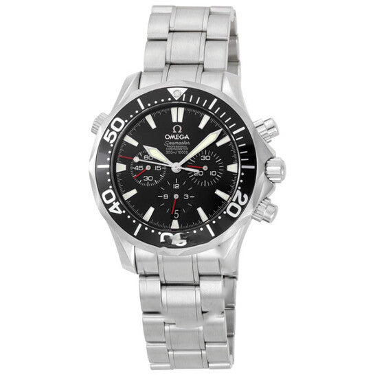 Image of ID 1 Original Omega Seamaster Automatic Diver 300M Chronograph Men's Watch 259452