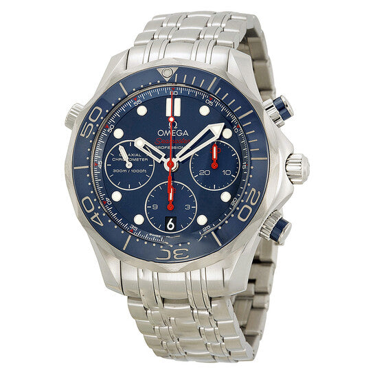 Image of ID 1 Original Omega Seamaster Diver Automatic Chronograph Men's Watch 21230425003001