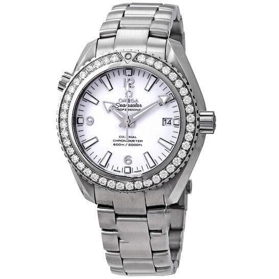 Image of ID 1 Original Omega Seamaster Planet Ocean Automatic Diamond Ladies Watch 23215422104001