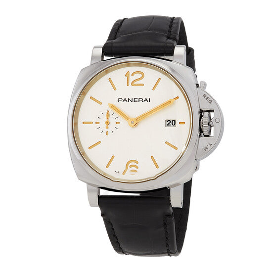 Image of ID 1 Original Panerai Luminor Due Automatic White Dial Men's Watch PAM01388