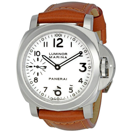 Image of ID 1 Original Panerai Luminor Marina White Dial Men's Watch PAM00113