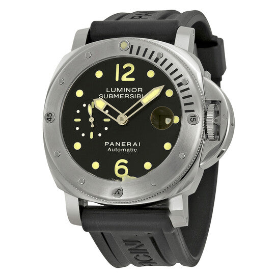 Image of ID 1 Original Panerai Luminor Submersible Black Dial Men's Watch PAM00024