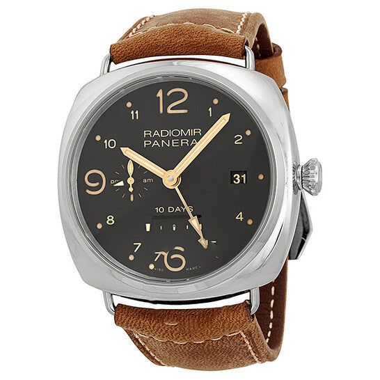 Image of ID 1 Original Panerai Radiomir Brown Dial Brown Leather Men's Watch PAM00391