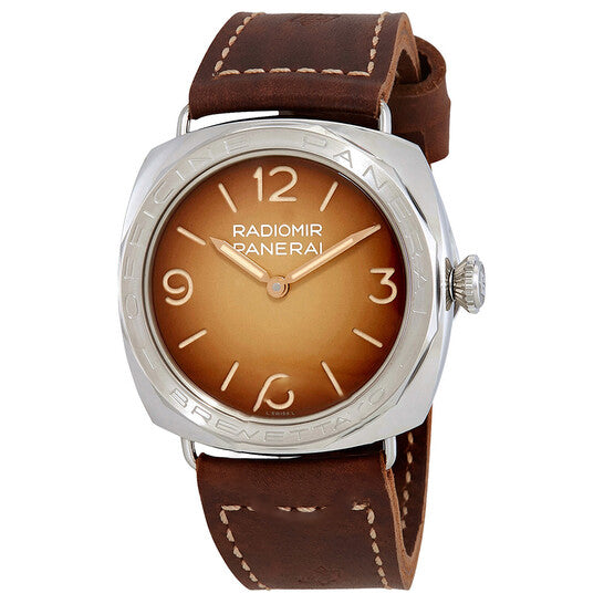 Image of ID 1 Original Panerai Radiomir Brown Dial Men's Watch PAM00687