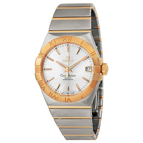 Image of ID 1 Original Pre-owned Omega Constellation Silver Dial Men's Watch 12320382102001