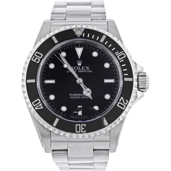 Image of ID 1 Original Pre-owned Rolex Submariner Black Dial Men's Watch 14060M