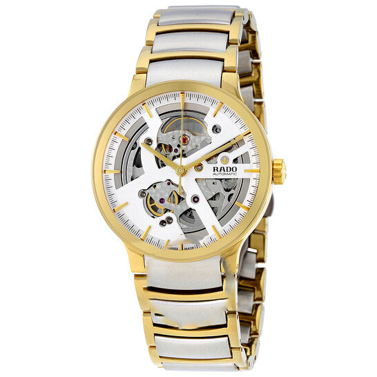 Image of ID 1 Original Rado Centrix Automatic Silver Skeleton Dial Men's Watch R30180113