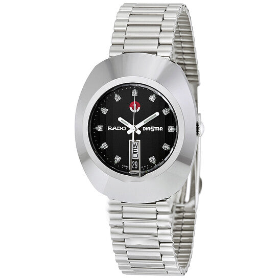 Image of ID 1 Original Rado Diastar Automatic Black Dial Men's Watch R12408613