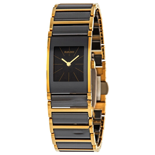 Image of ID 1 Original Rado Integral Black Dial Ceramic Ladies Watch R20789162