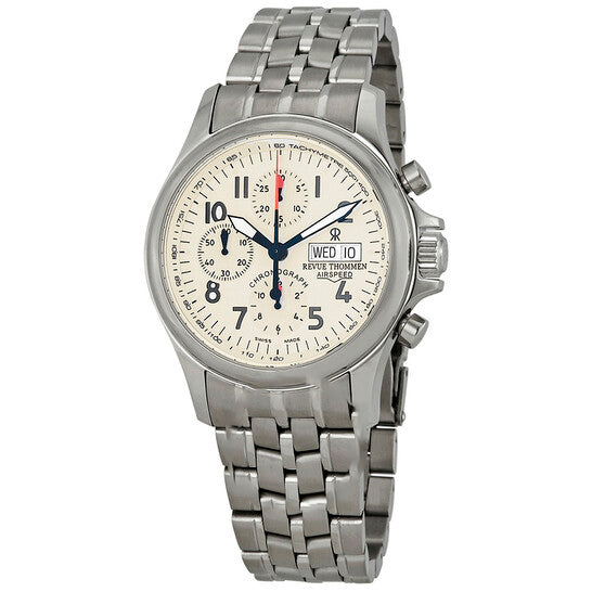 Image of ID 1 Original Revue Thommen Airspeed Pilot Chronograph Automatic Men's Watch 170816138