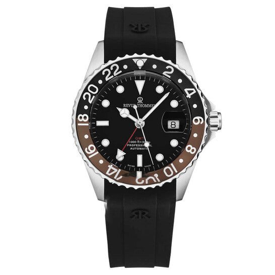 Image of ID 1 Original Revue Thommen Diver Automatic Black Dial Men's Watch 175722839